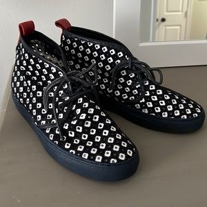 Del Toro Men’s Perforated Lace-Up Sneakers